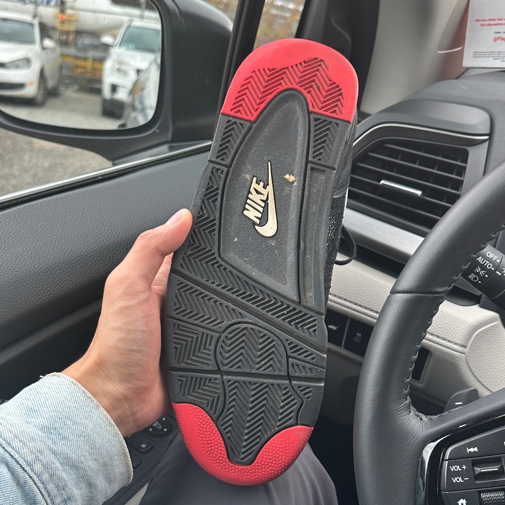 Jordan Black and Red Sneakers - Picture 4 of 4